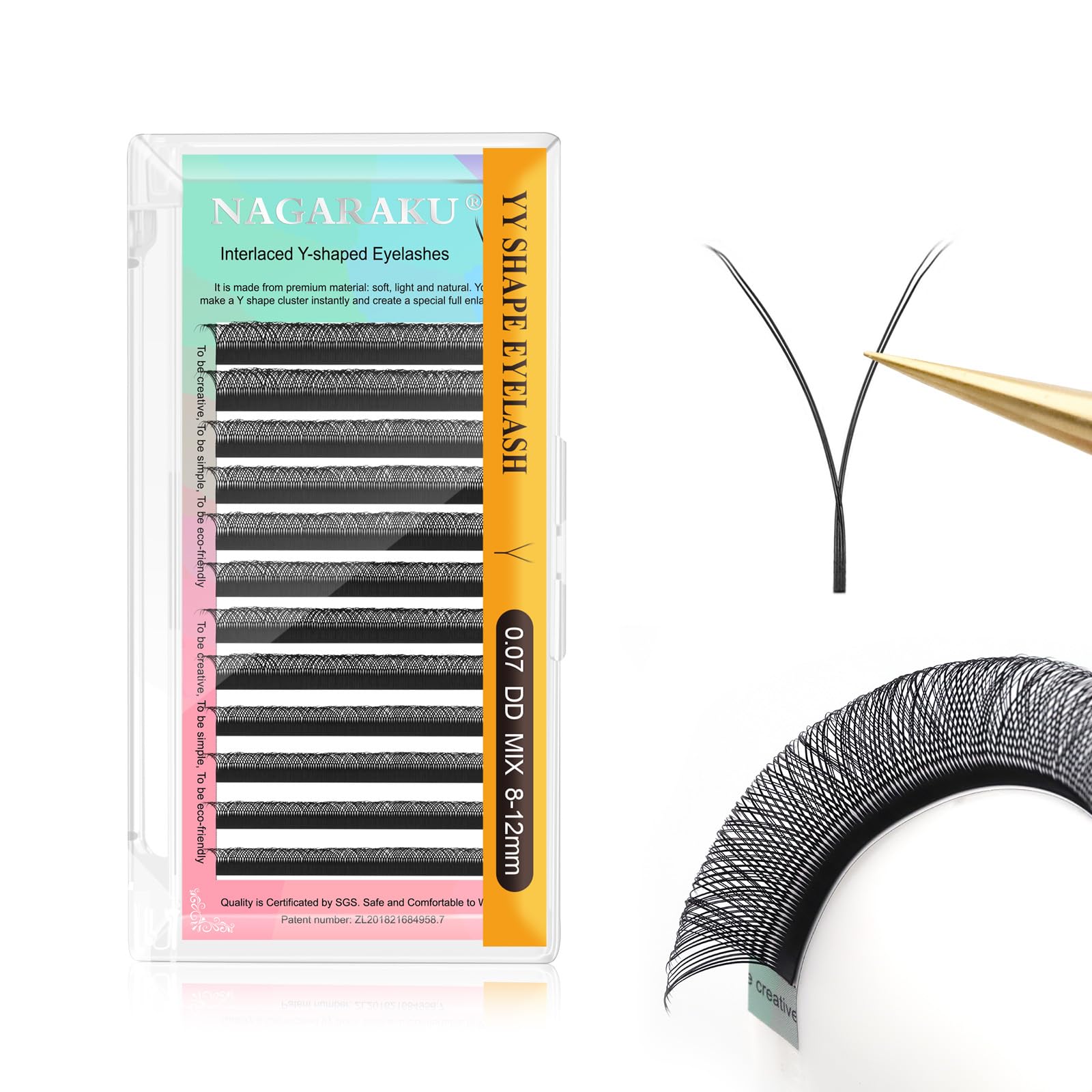 NAGARAKU yy Eyelash Extensions Supplies y lash