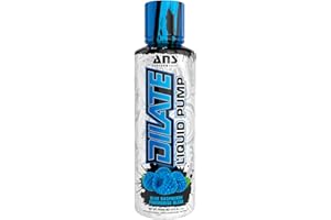 ANS Performance DILATE Liquid Pump - Boost Your Pre Workout with L-Citrulline, Glycerol & Electrolytes - For Muscle Growth & 