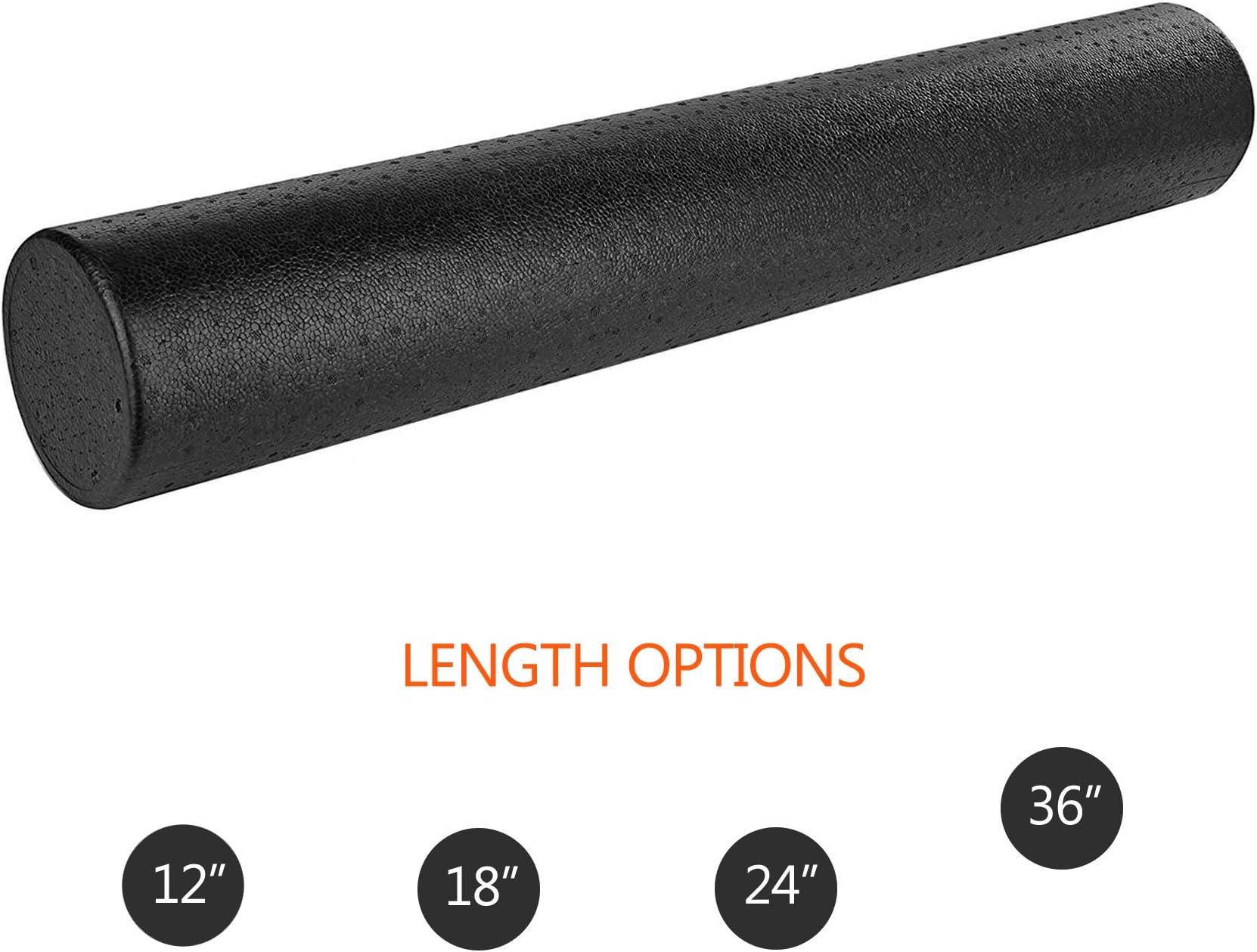 Outroad Foam Roller 36" Fit High Density Extra Firm for Physical Therapy and Balance Exercise Dense Massaging Bar for Reducing Pain, Soreness Or Tension