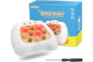 SIENBOR Handheld Game for Kids 6-12，4 Modes Games, A Toy Game Machine That Exercises Reaction Ability and Improves Concentration |Teens Boys & Girls Ages 3-12 Years Old & Up