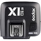GODOX X1R-C E-TTL 1/8000s Wireless Remote Flash Receiver Shutter Release Compatible with Canon EOS Cameras Godox V1 TT350N AD
