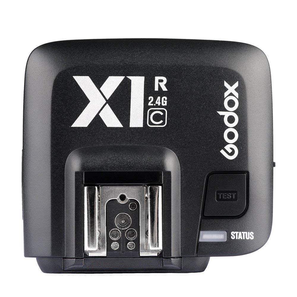 Godox X1R-C 2.4GHz TTL Wireless Flash Controller Receiver For X1C Trigger for Canon EOS 6D 7D 60D 650D 5DIII TT685 WITSTRO AD360II-C Flash Light