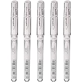 Uni-Ball Signo Broad Point Gel Impact Pen White 5 pens