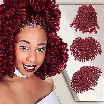 Amazon Com 16 Inch Black Wand Curly Braids Jamaican Bounce