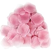 JHFGJGH 500 Pcs Exquisite Light Pink Rose Petals, Artificial Flower Petals for Weddings,Events Deco