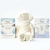 Slumberkins 14" Yeti Kin & 2 Board Books Complete