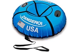 ZANGEROI Snow Tube Snow Tubes for Sledding Heavy Duty Kids Snow sleds for Kids and Adult Heavy Duty Snow sleds for Adults Inflatable Snow Tube Commercial Snow Tube towable Snow Tube