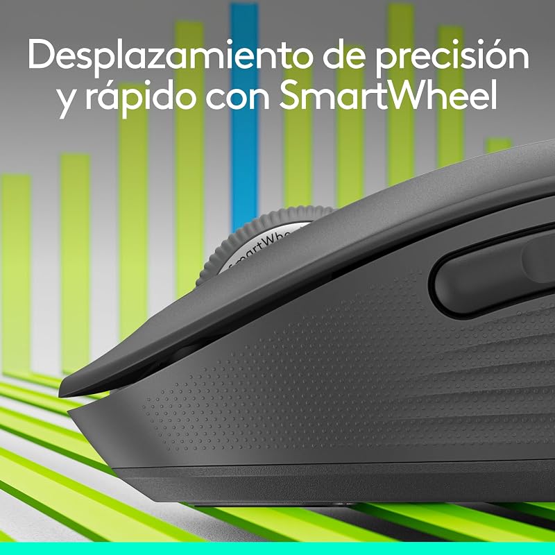 Signature M650 L ratón inalámbrico de tamaño Normal (Grafito)
