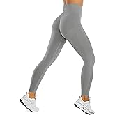 Seamless Butt Lifting Leggings for Women No Front Seam Gym High Waist Workout Leggings Squat Proof Tummy Control Yoga Pants