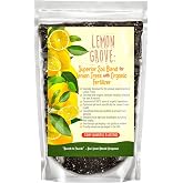 GARDENWISE Organic Lemon Tree Soil &ndash; Citrus Potting Mix with Organic Fertilizer &ndash; Ideal for Potted Lemon Trees, Meyer Lemons &amp; Citrus Plants &ndash; Chunky, Indoor &amp; Outdoor (3 QUARTS)