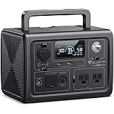 BLUETTI Solar Generator EB3A, 268Wh LiFePO4 Battery Backup w/ 2 600W (1,200W Surge) AC Outlets, Recharge from 0-80% in 30 Min