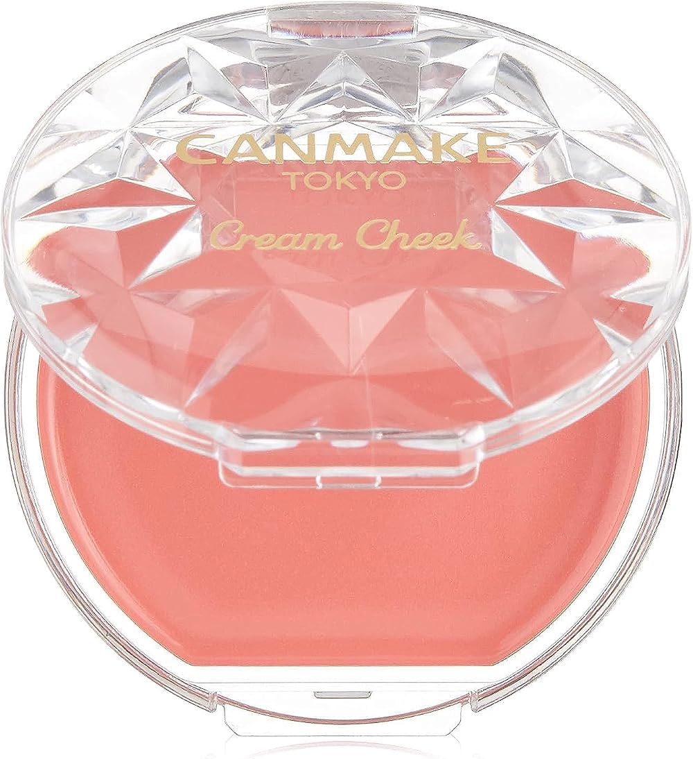 Canmake Tokyo Cream Cheek 05 - Moisturizing Gel Blush Long Lasting Natural Color