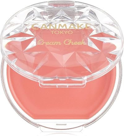 Canmake Tokyo Cream Cheek 05 - Moisturizing Gel Blush Long Lasting Natural Color