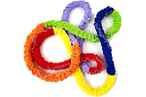 Stretch Band for Kids, 9.84 ft Colorful Resistance Band for Group Games, PE Class and Sensory Activities