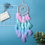 YRVCT Handmade White Dream Catchers for Kids Bedroom Wall Decor view 6