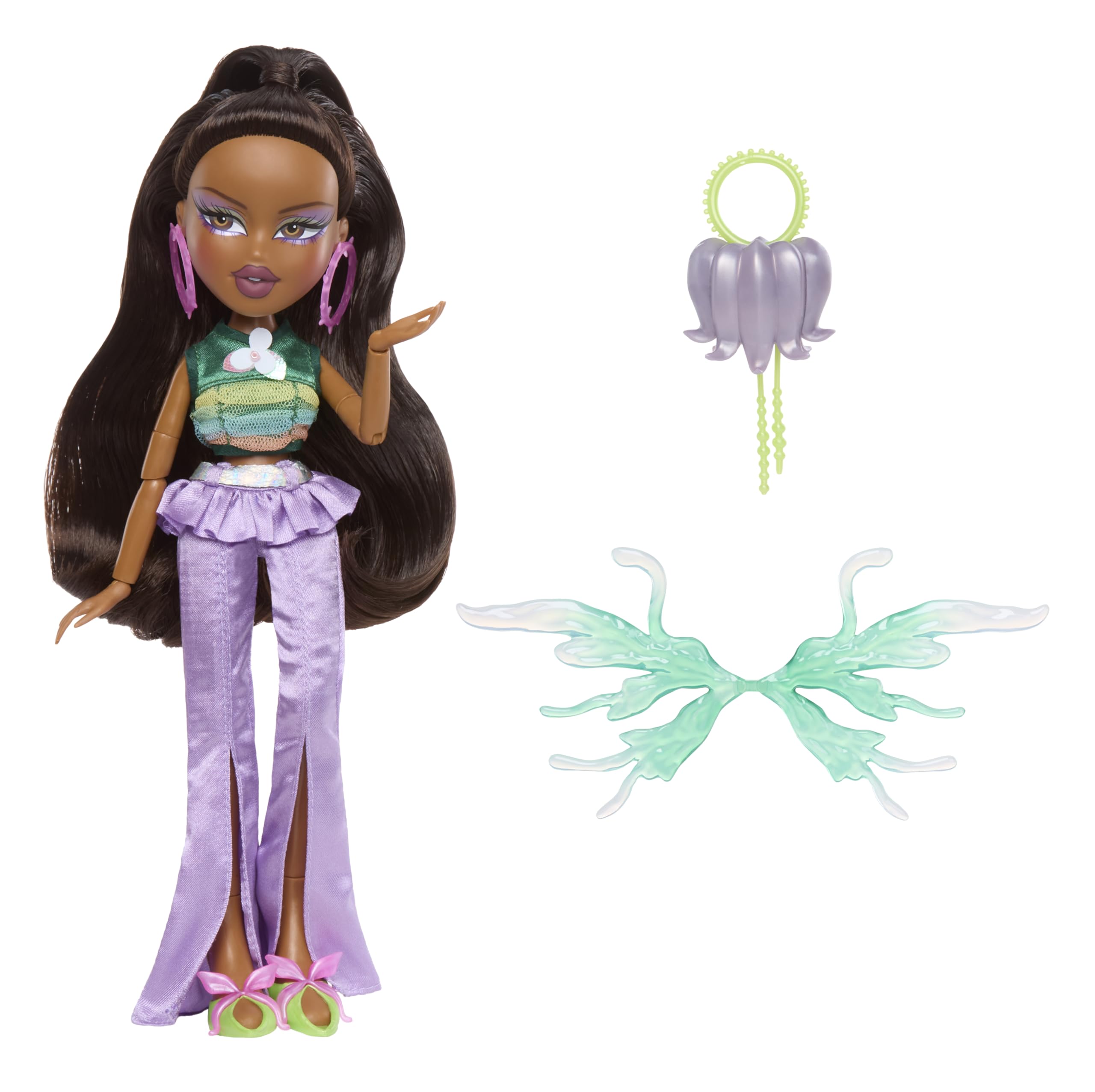 Bratz Fashion Pixiez Sasha Collectible Fantasy Doll with Real Fashions and Accessories