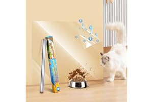 LOIION Clear Wall Protector, Electrostatic Wall Protective Film, Transparent Static Cling Plastic Stickers for Kitchen & Office from Bin, Chair Back, Furniture, Door, Dog, Cat 6.6 ft