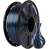 Flashforge 3D Printer Filament Color Changeable PLA Filament 1.75mm, Different Color by Light, Perfectly Hide The Layer Line,