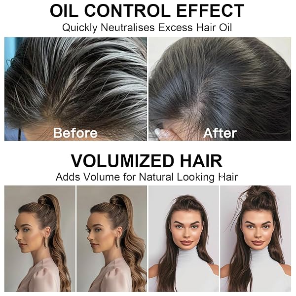 KAYNEST NON-AEROSOL DRY SHAMPOO POWDER SPRAY FOR WOMEN OF ALL HAIR TYPES, WATERLESS, ABSORB EXCESS HAIR OIL, INSTANTLY FRESH STRENGTHENING AND VOLUMIZING, NATURAL INGREDIENTS, TRAVEL SIZE