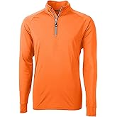 Cutter & Buck Mens Adapt Eco Knit Stretch Recycled Mens Quarter Zip Pullover