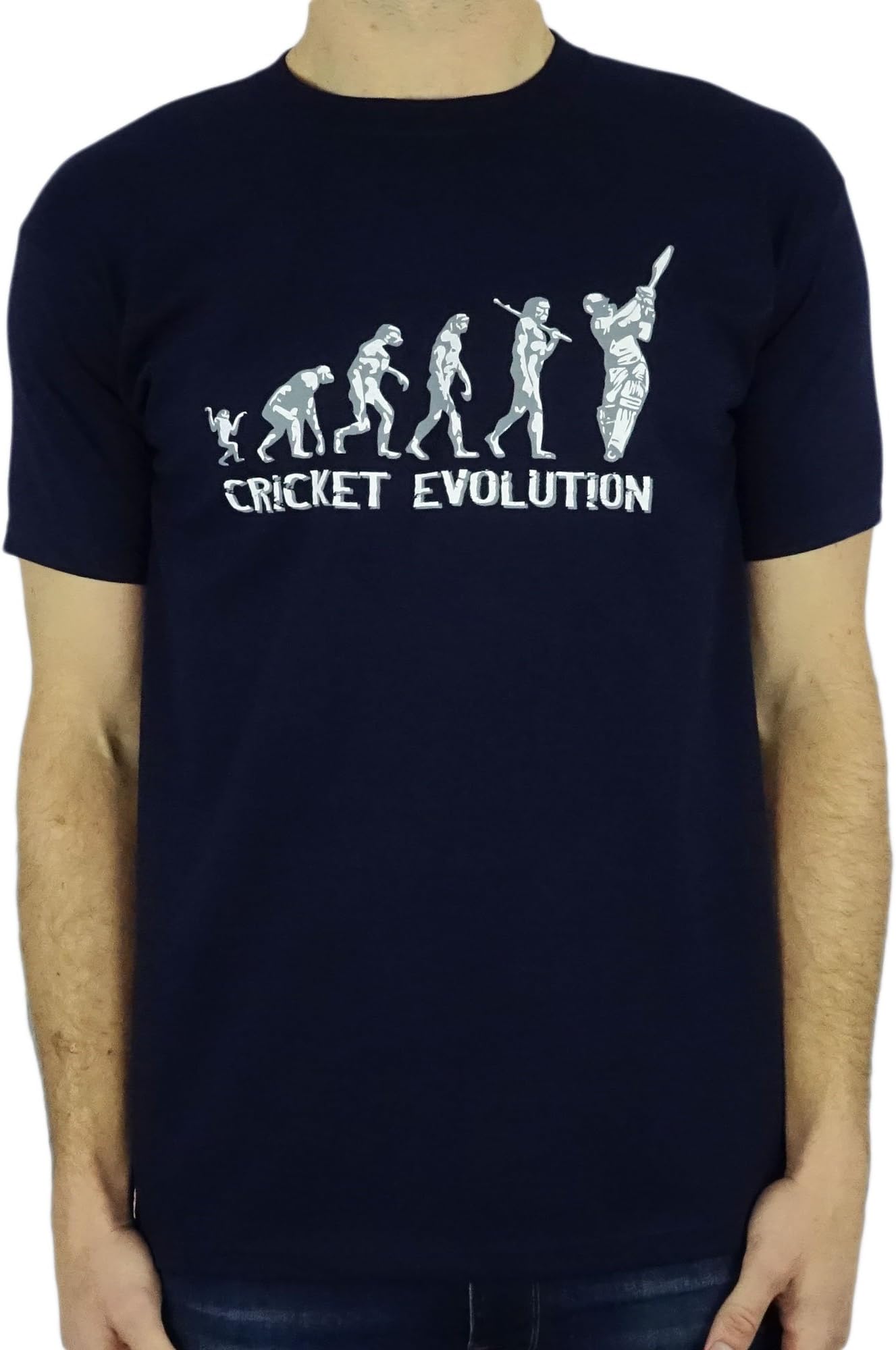 My Generation Gifts Cricket Evolution - Funny Birthday Gift/Present Mens T-Shirt