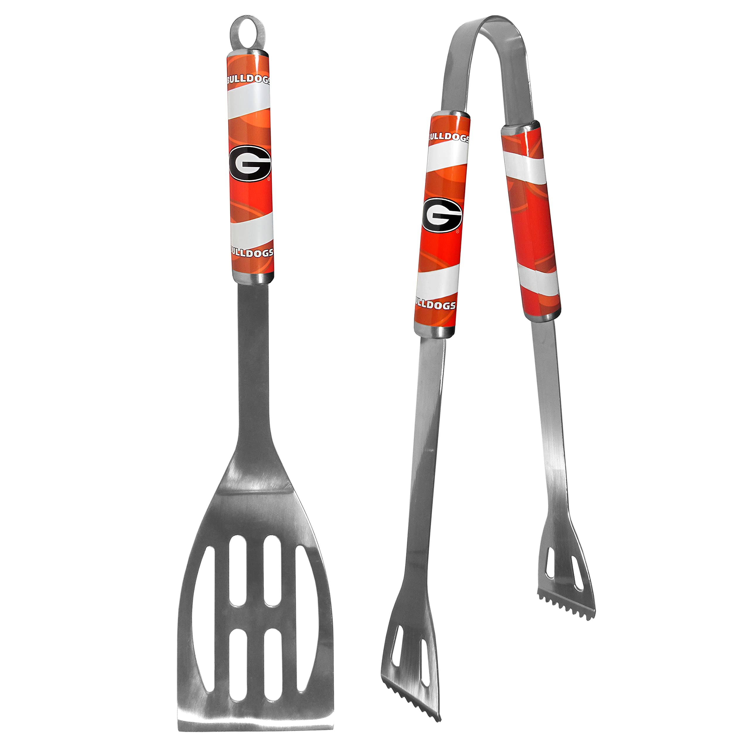 Siskiyou NCAA Sports Fan Shop Georgia Bulldogs 2 pc Steel BBQ Tool Set One Size Team Color