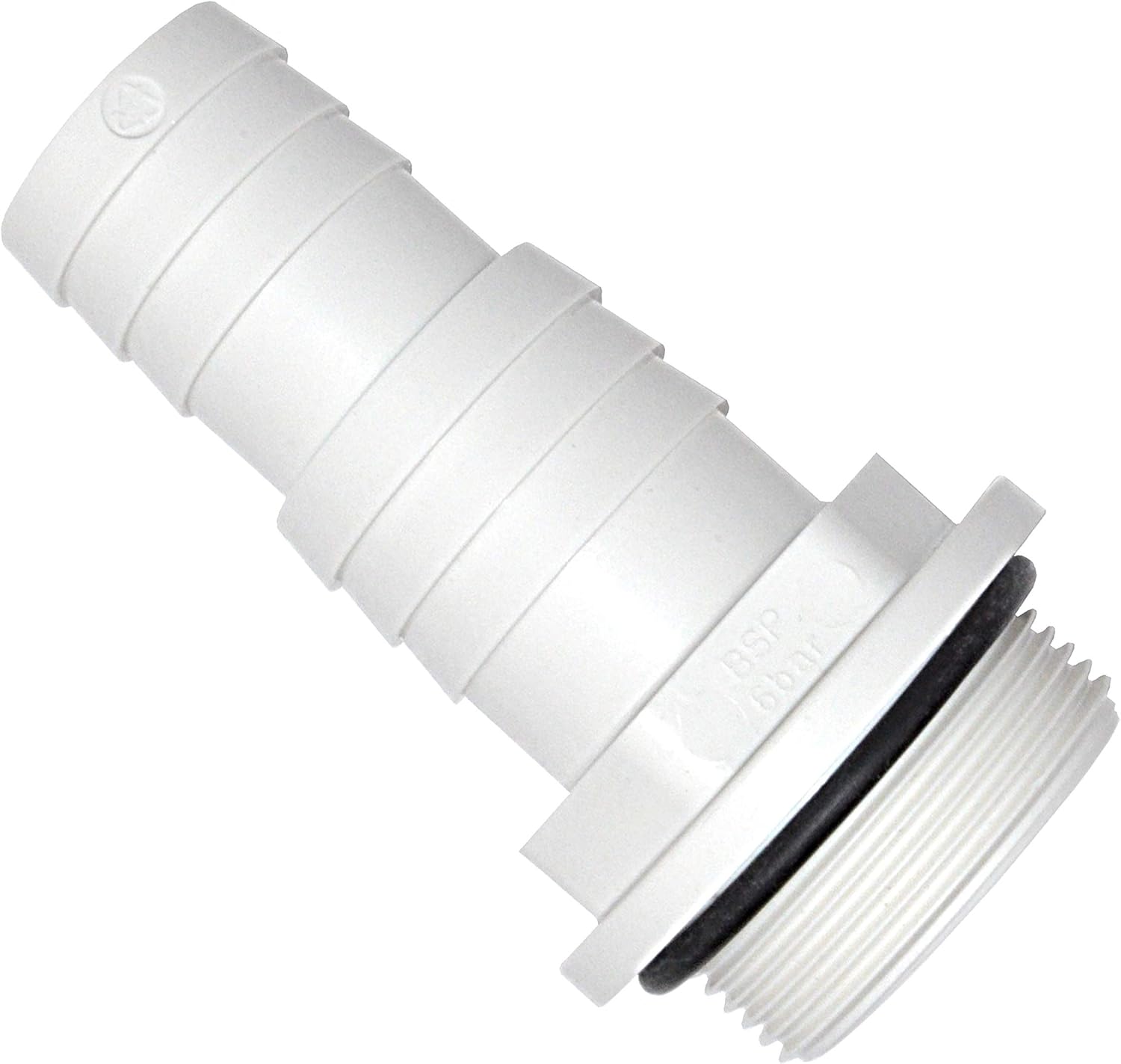 Landefeld Raccordo A T Per Piscina – Riduzione ABS 50 Mm X 38/32 Mm, Bianco, 10 Bar