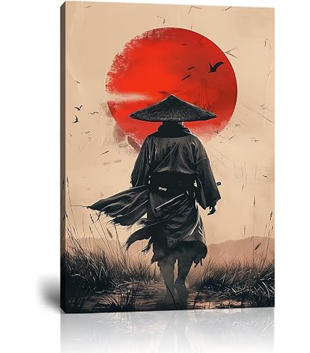 Amazon.com: Lantern Press Samurai Miyamoto Musashi, Japanese Wood