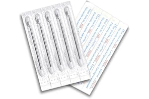 BODYJEWELRYONLINE Body Piercing Needles, 25pcs 14G Stainless Steel Sealed Sterile Disposable Professional Piercing Needles for Ear Nose Navel Nipple Lip Ring Body Piercing Tool