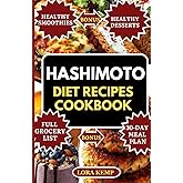 Hashimoto Diet Recipes Cookbook: Delicious Autoimmune Diet Recipes to Balance Hormones, Manage Hypothyroidism, Weight Loss & Thyroid Symptoms [30-Day Anti-Inflammatory Meal Plan for Thyroid Support]