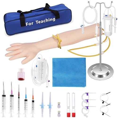 Phlebotomy Practice Kit, IV Practice Arm Venipuncture Practice Kit ...