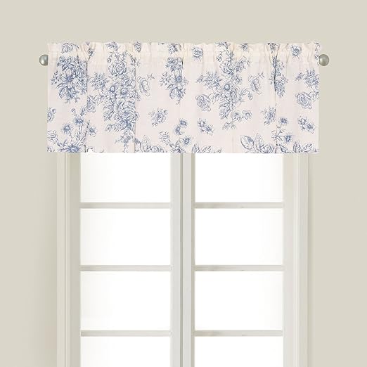 Amazon Com C F Home Nelly Blue Toile Floral Botanical Spring