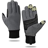 OnWander Winter Gloves for Men Women Touchscreen Windproof Lightweight Breathable with Anti-Slip Palm for Driving Running Cycling Hiking Outdoor Work