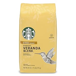 Starbucks Blonde Roast Ground Coffee — Veranda Blend — 1 bag (28 oz.)