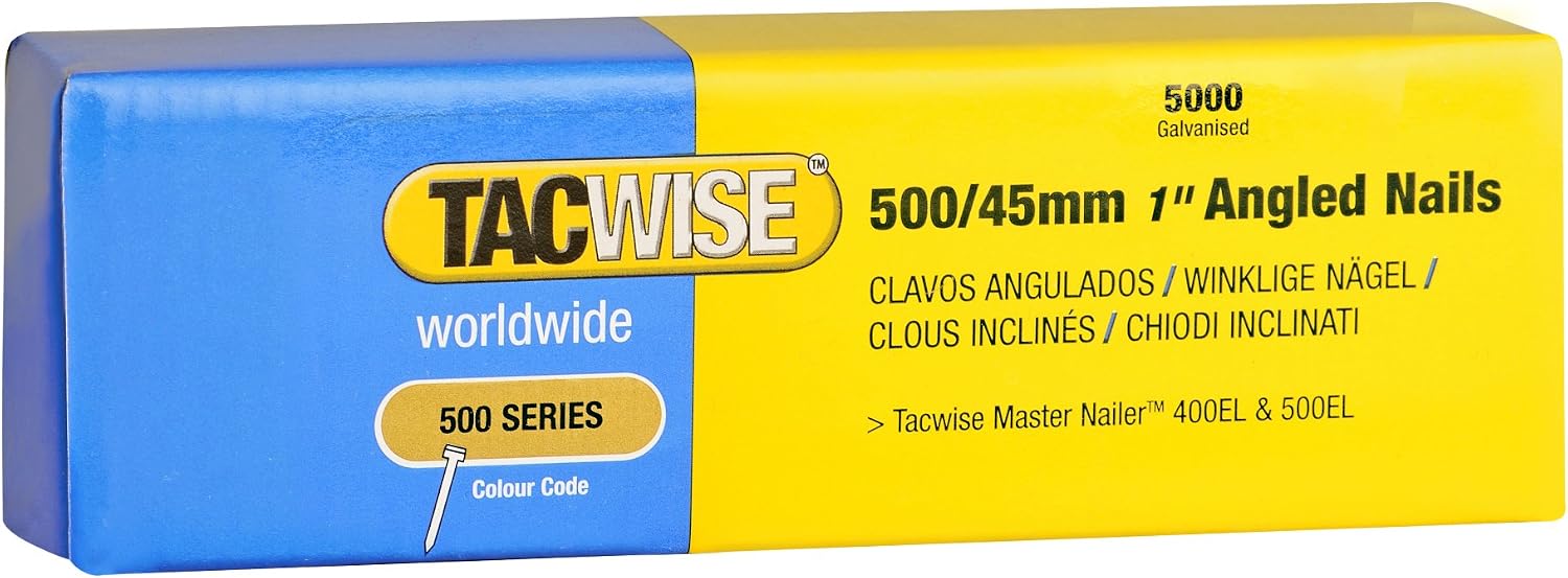 Tacwise Type 500 45mm Angled Nails (Pack of 5000)