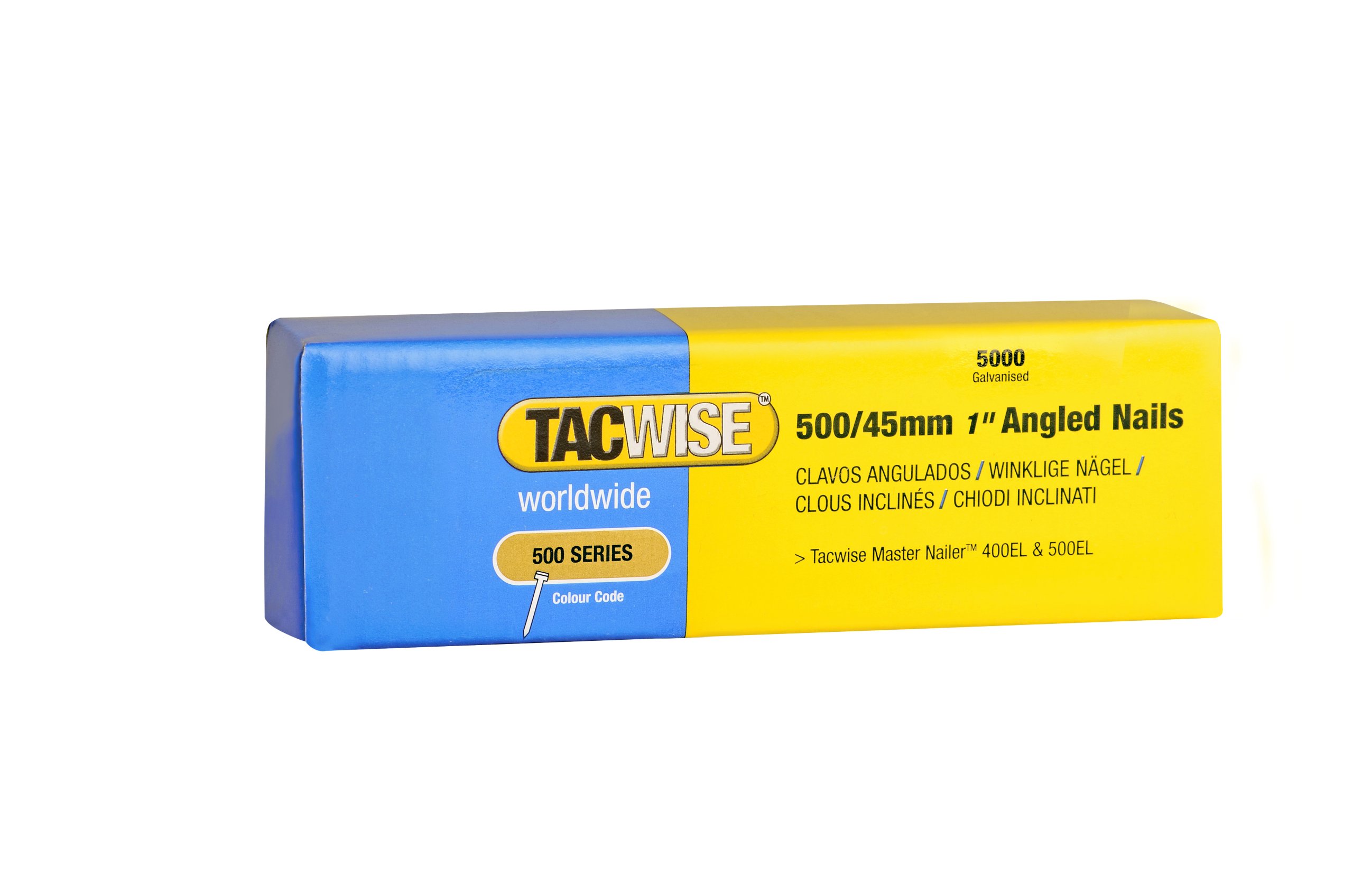 Tacwise 0828 Type 500 45mm Angled Nails (Pack of 5000)