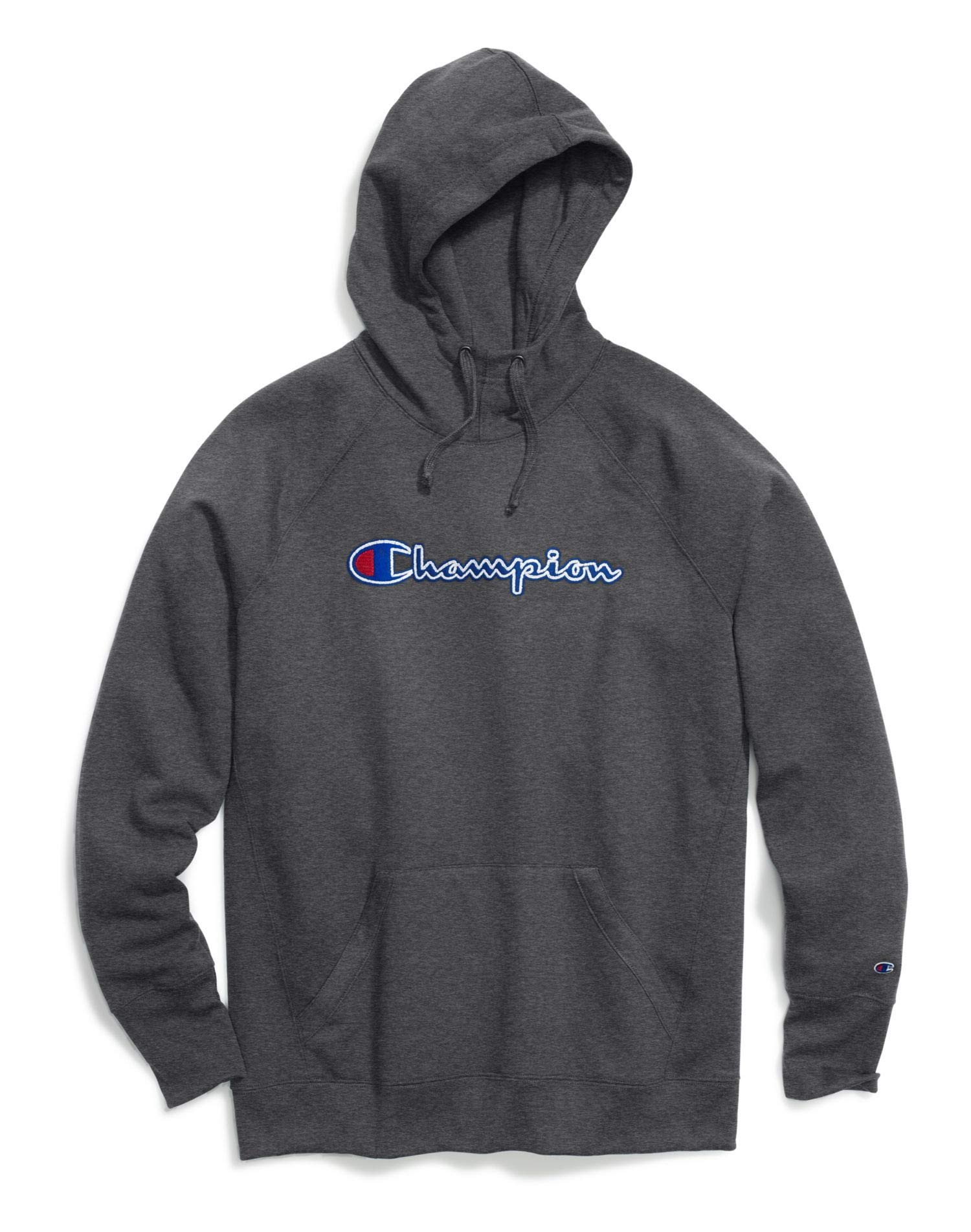 women's champion applique fleece crewneck sweatshirt