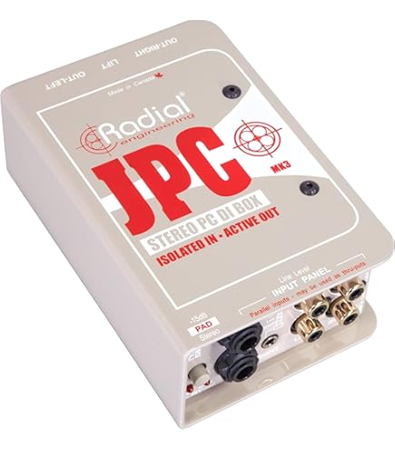 Amazon.com: Radial PZDI 1-channel Passive Piezo-Optimized Direct