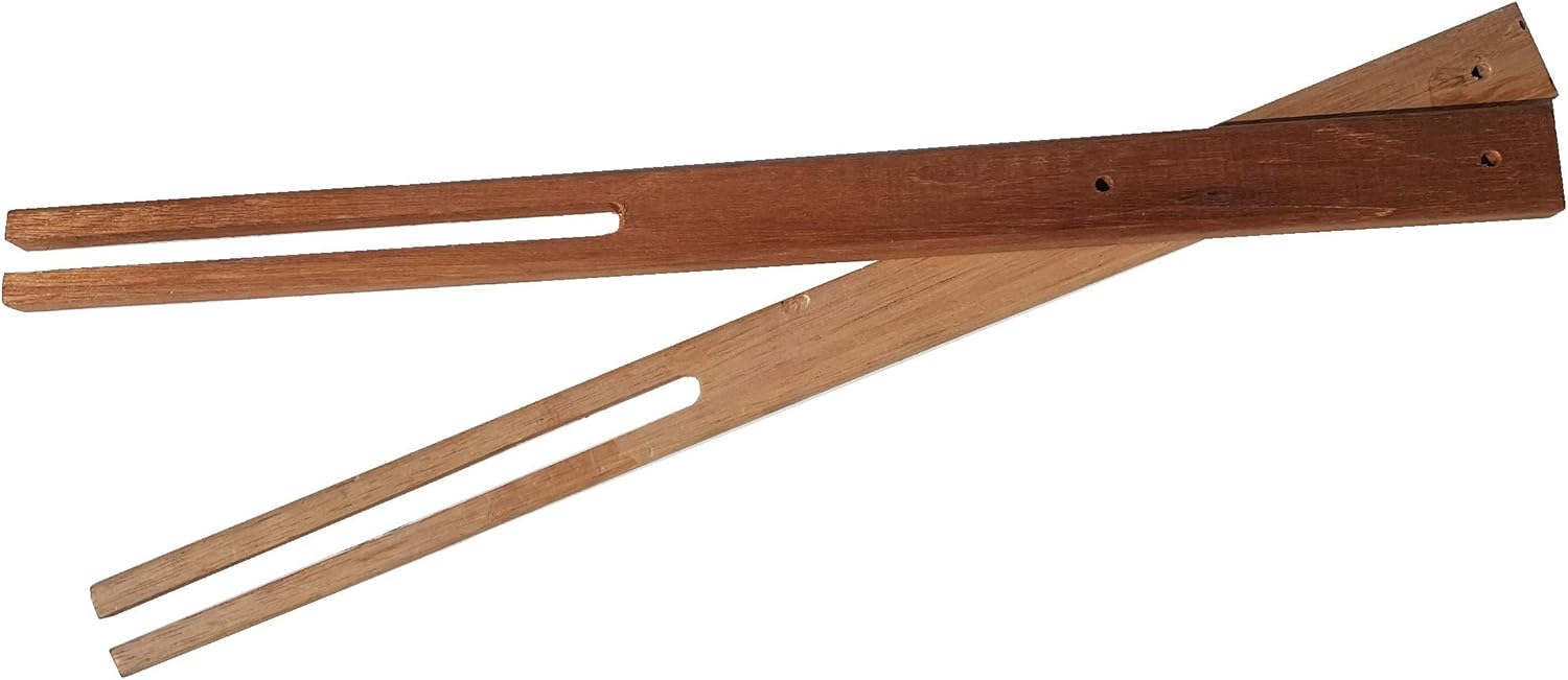 Pair of Replacement, Wood headboard Legs, Bed Head end Legs,Struts