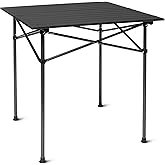 �鶹�� Basics Camping Table, Tall, Black