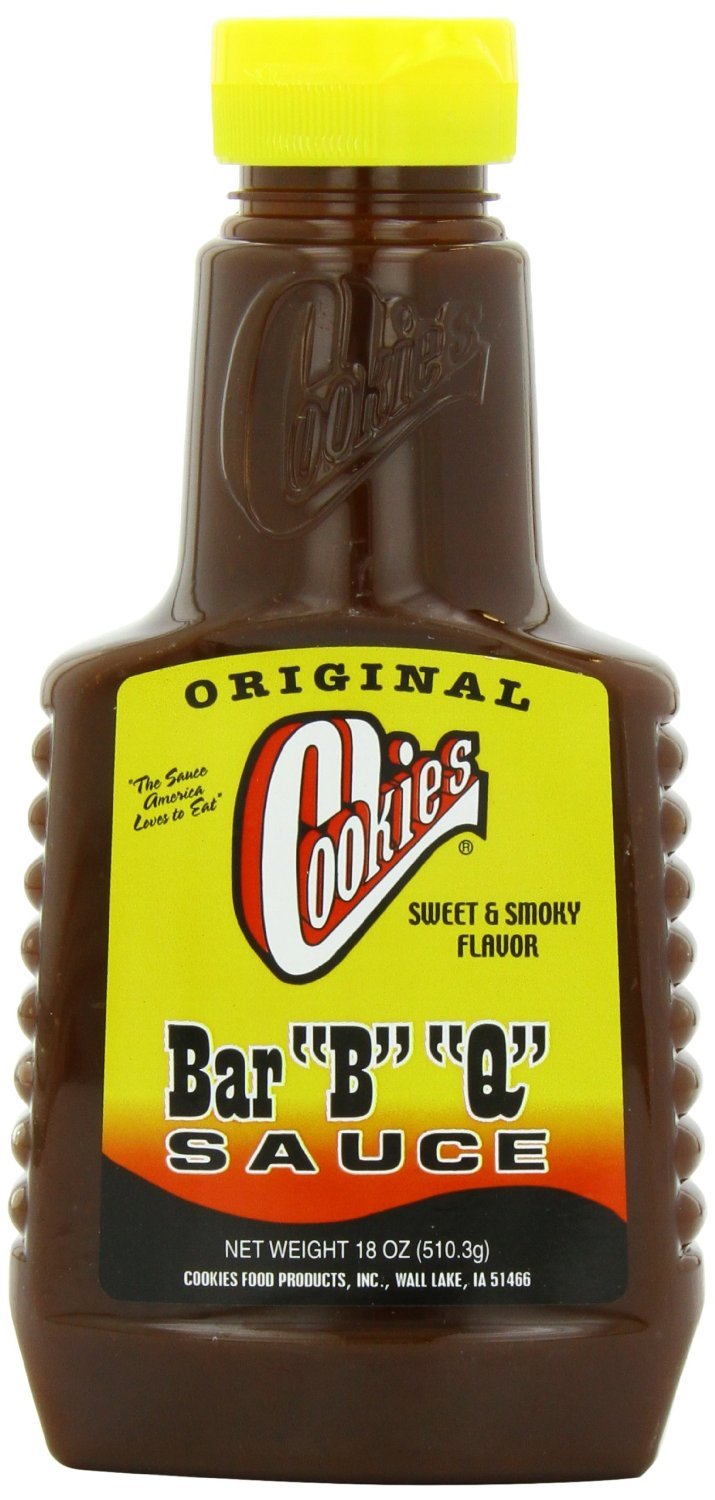 Cookies BBQ Original Barbeque Sauce, 18 OZ(Pack of 3