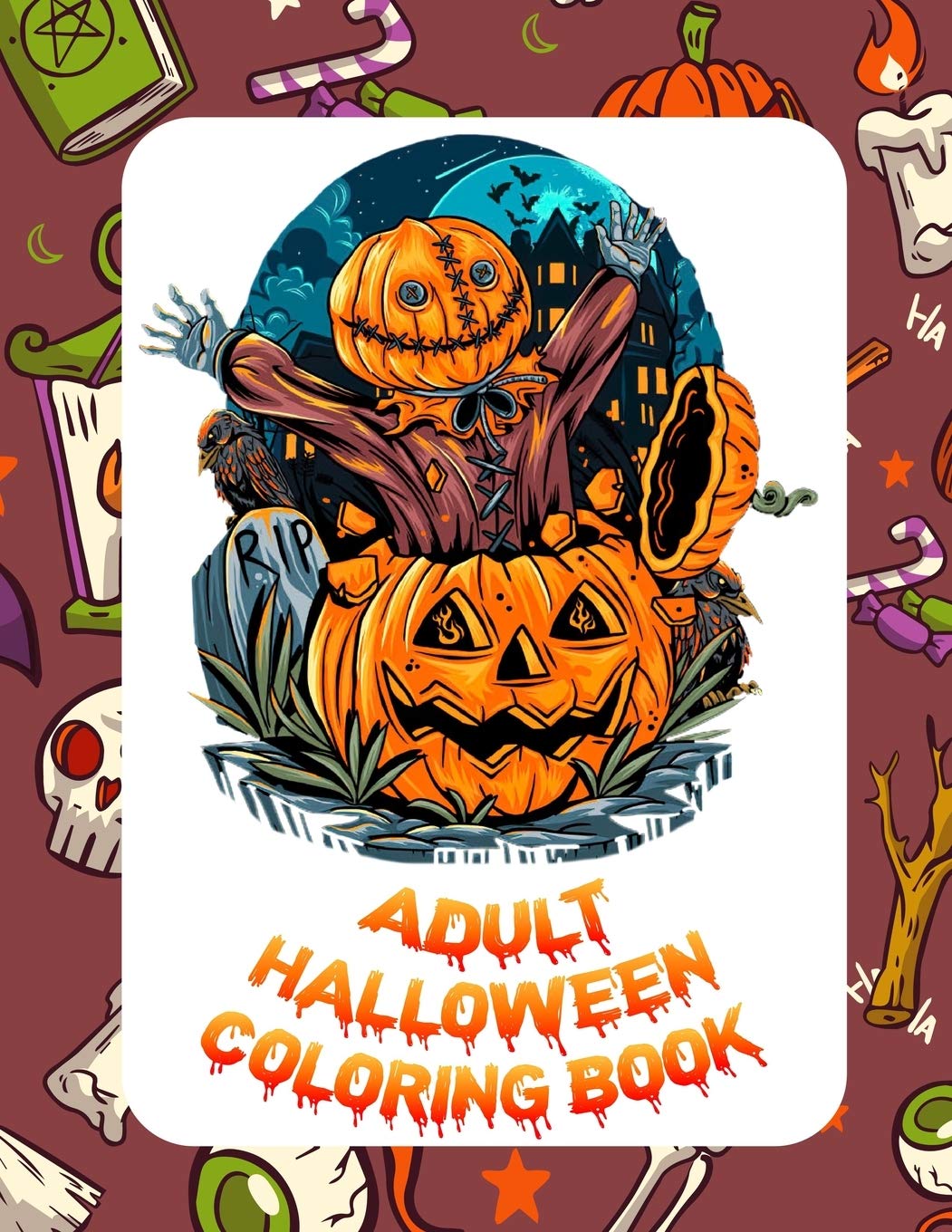Download Amazon Com Adult Halloween Coloring Book Coloring Books For Adults Funny Dark Page Edition Horror Coloring Books For Adults 9798687832489 Herz Jonathan Books