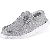 ASITVO Men's Wide Loafers & Slip-ons|Big Size Casual Slip on Walking Shoes|Width Toe Box