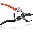 TONMA Anvil Pruning Shears [Made in Japan] Professional 8 Inch Heavy Duty Garden Shears Secateurs with Ergonomic Handle, Hand Pruners Gardening Hedge Trimmer Branch Clippers for Plants