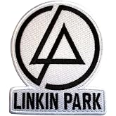 Linkin Park - Iron-On Patch (One Size) (White/Black)