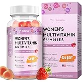 Totaria Sugar Free Multivitamin Gummies for Women 14+ w/Iron, Inositol, Folate, Biotin, Womens Daily Multivitamin Gummy w/Vit