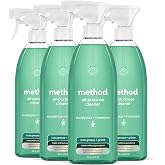 method All-Purpose Cleaner Spray, Eucalyptus + Rosemary, 28 fl oz, 4 pack | Cuts Grease &amp; Grime on Counters, Glass, Sealed Wood &amp; Floors, for Kitchen &amp; Bathroom, Controlled Mist, Streak Free