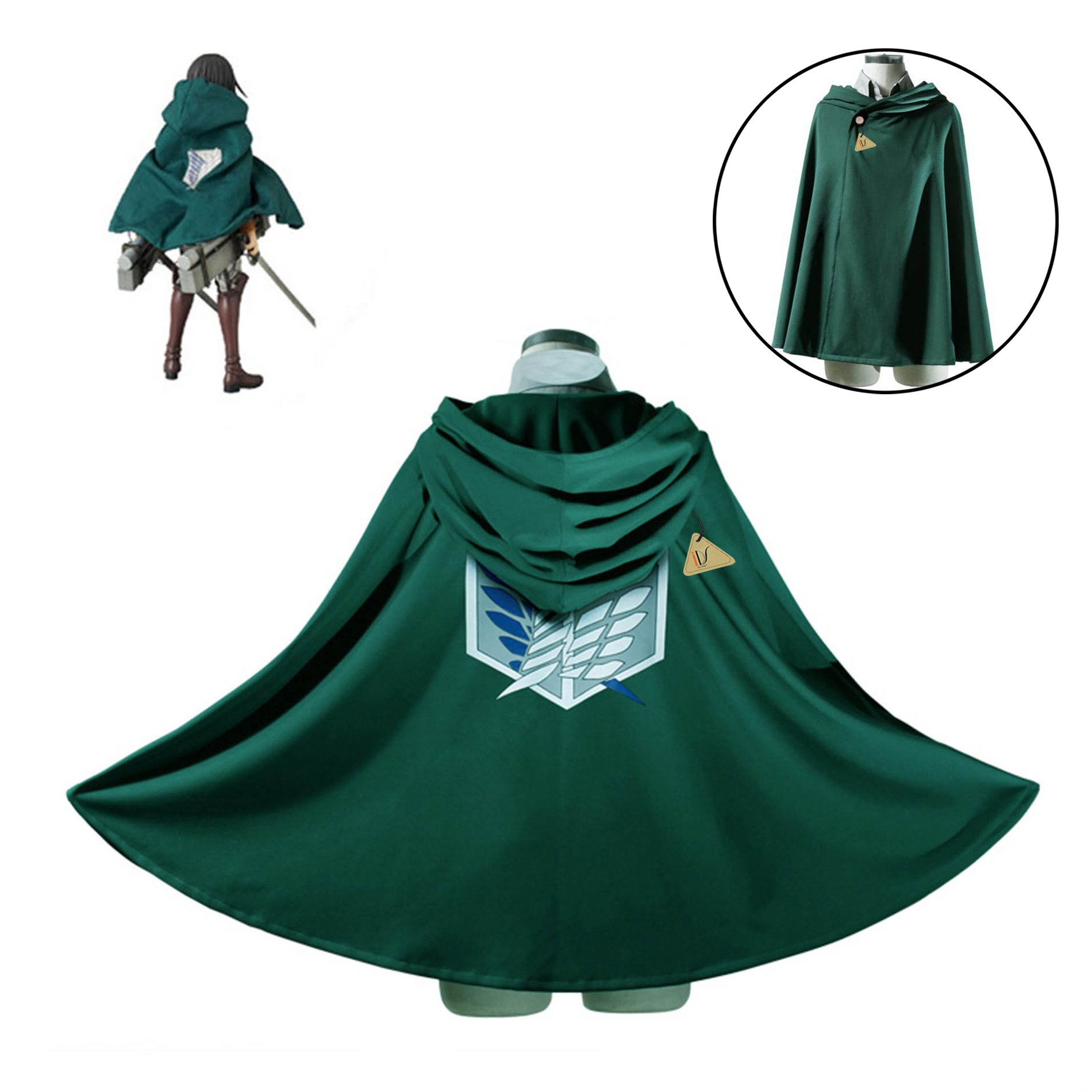 IDS Home Halloween Fashion Cloak Cape Hooded Cosplay Costume Clothes