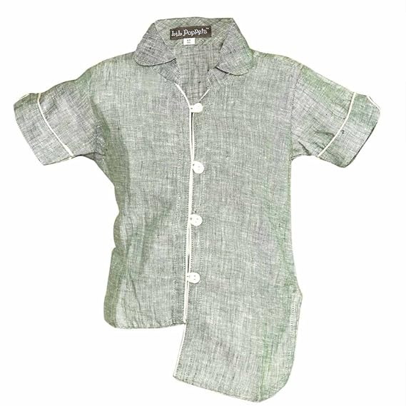 baby boy linen shirt