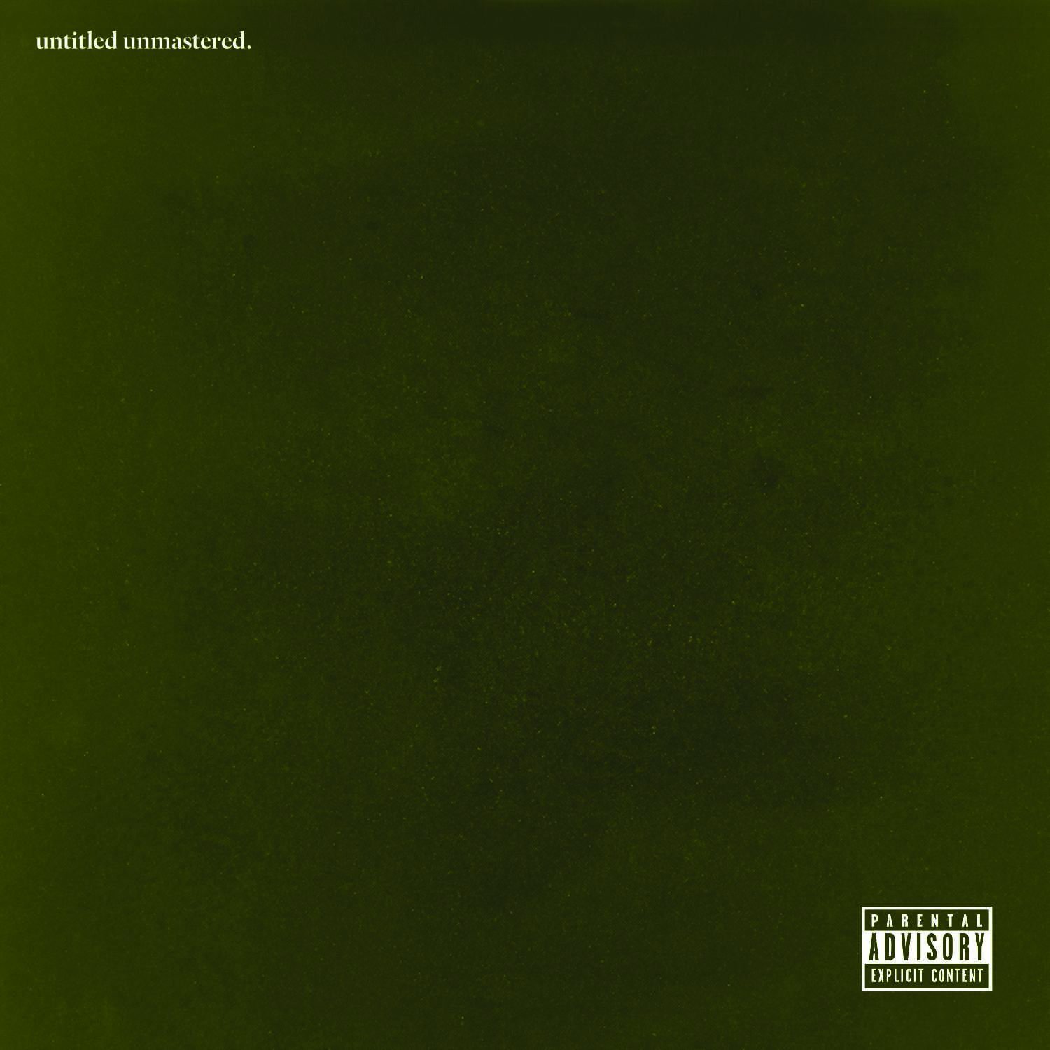 Album Art for Untitled Unmastered by Kendrick Lamar